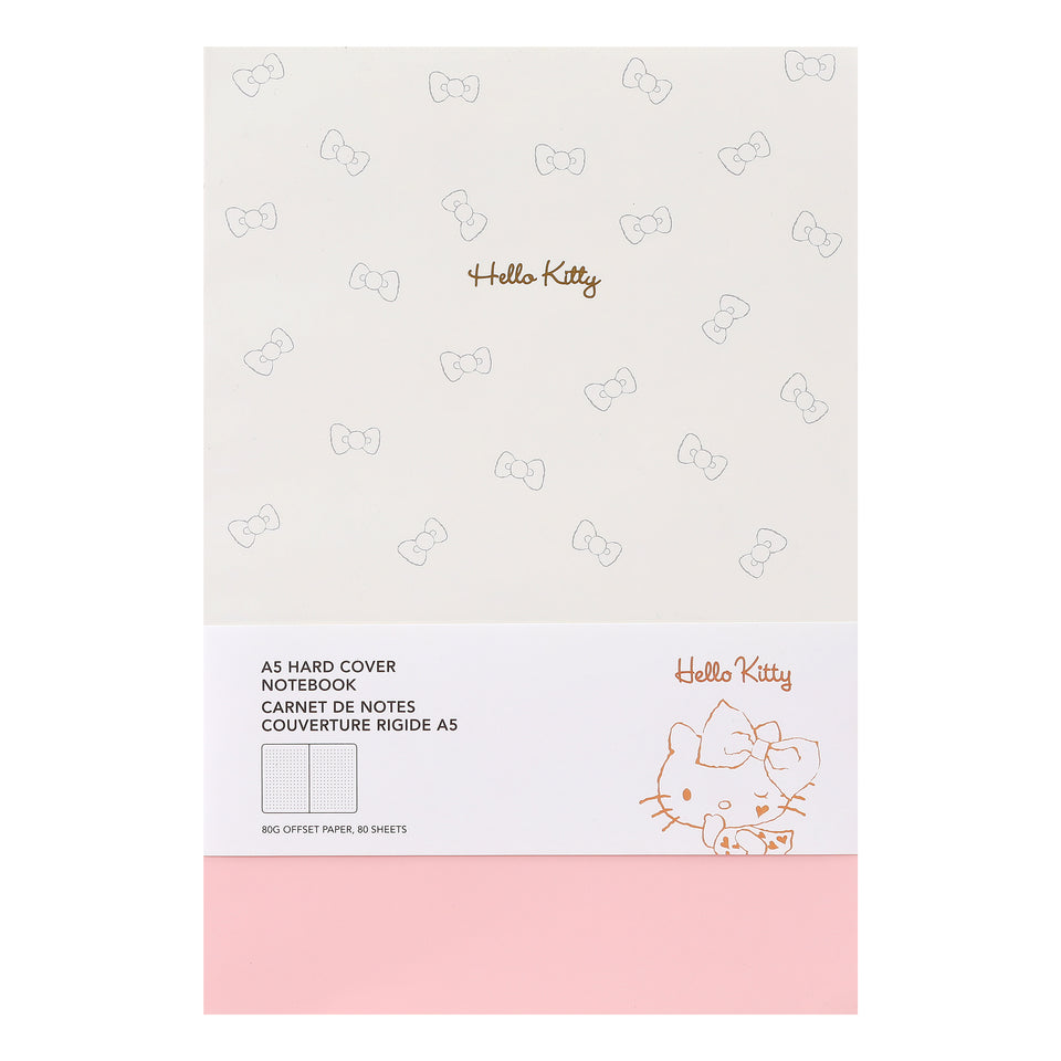 Hello Kitty A5 Hard Cover Notebook