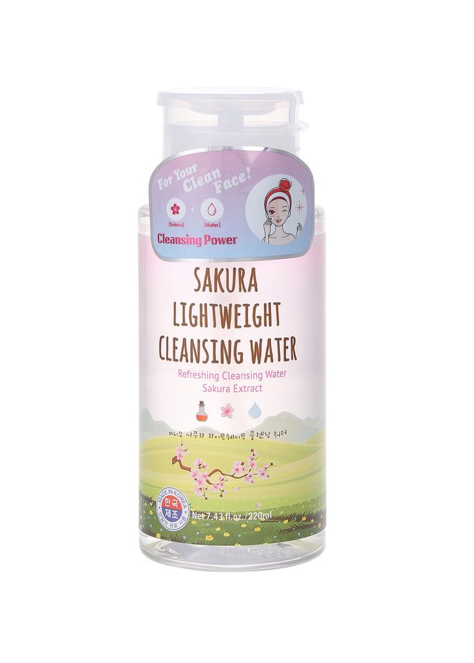 Miniso Sakura Lightweight Cleansing Water