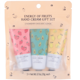 Energy of Fruits Hand Cream Gift Set (Strawberry+Avocado+Lemon)