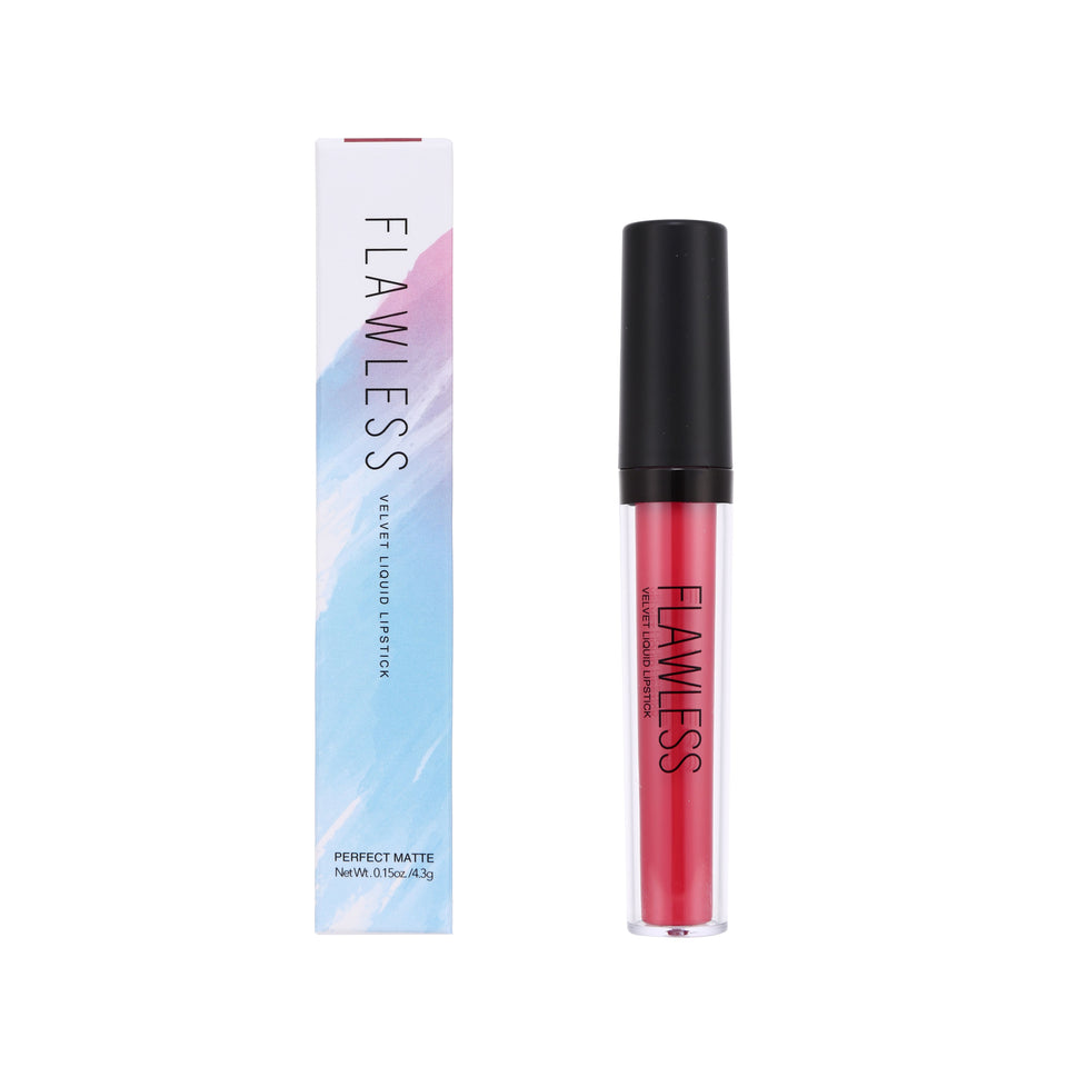 Miniso Flawless Velvet Liquid Lipstick(01 Poppy Red)
