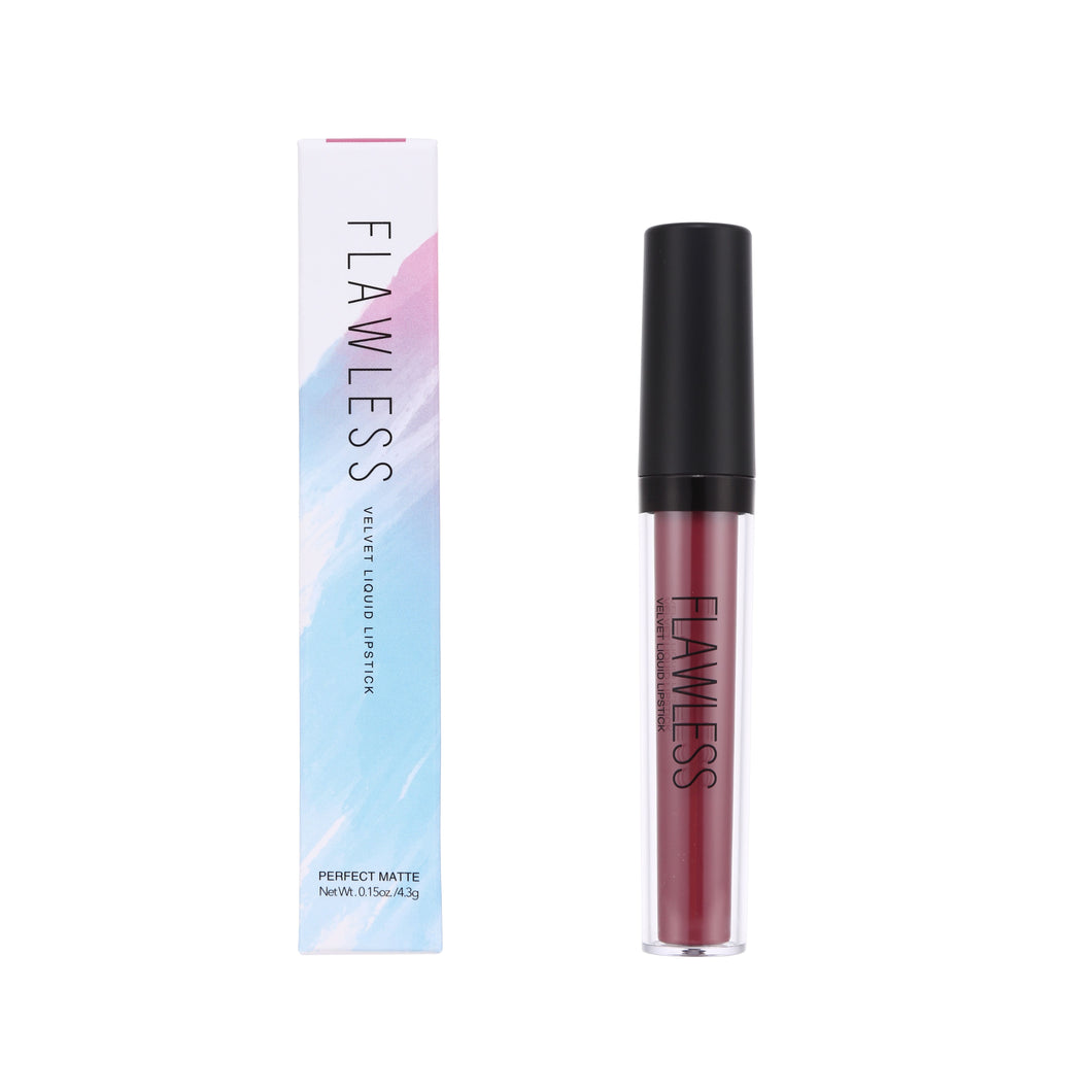 Miniso Flawless Velvet Liquid Lipstick (04 Dusty Cedar)
