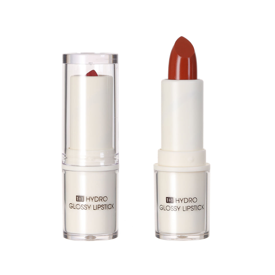 1+1 Hydro Glossy Lipstick 19 Maple Red